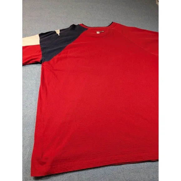 Rock Point Texas Tx Pride Collection Shirt Mens XL Red Texas Flag Raglan Tee - Picture 6 of 9